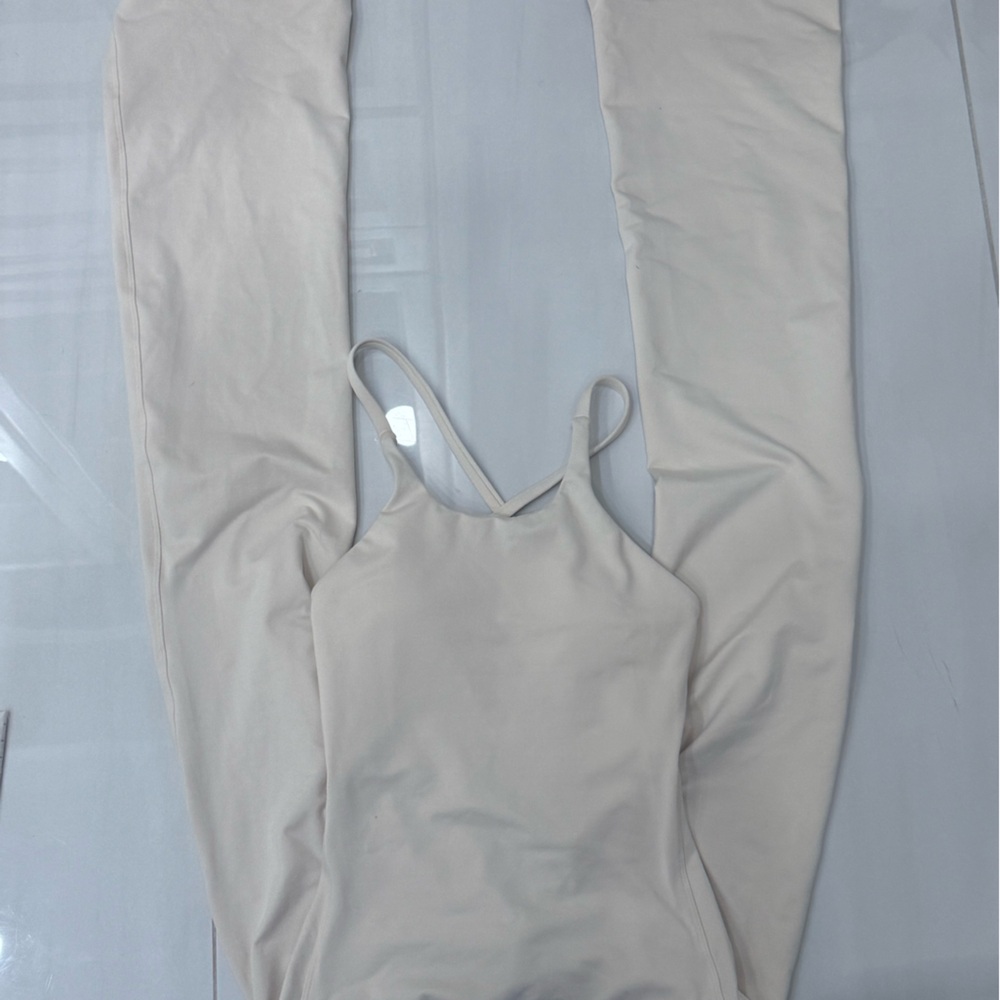Bombshell Sportswear Cream Leggings